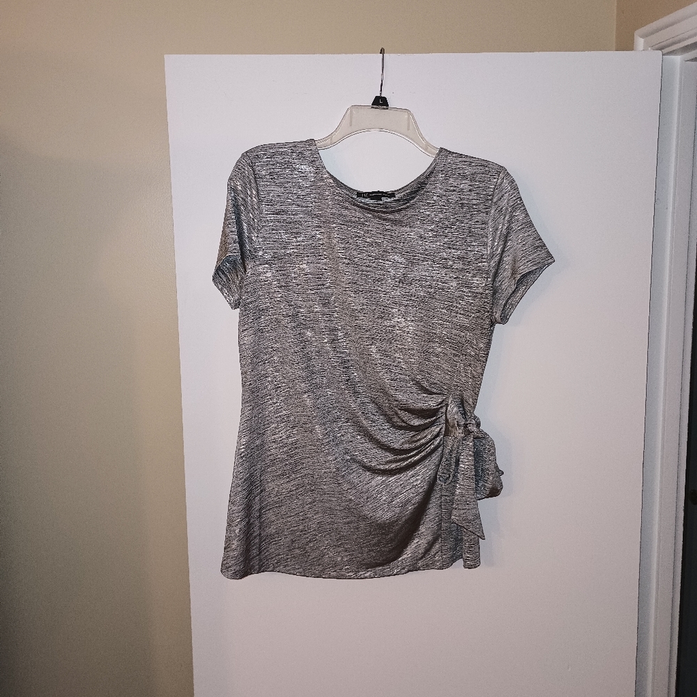 INC metallic top